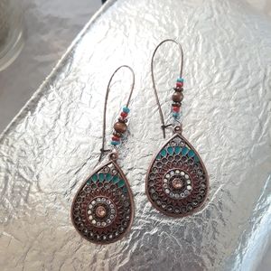 Western Teardrop Earrings